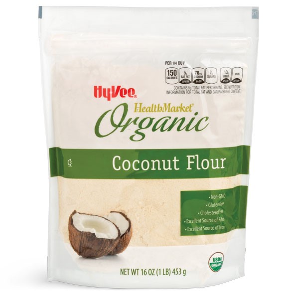 Hy-Vee HealthMarket Organic Coconut Flour Package