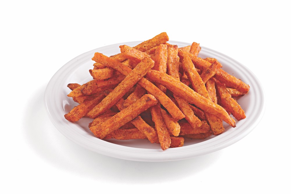 Sweet Potato Fries on Plate