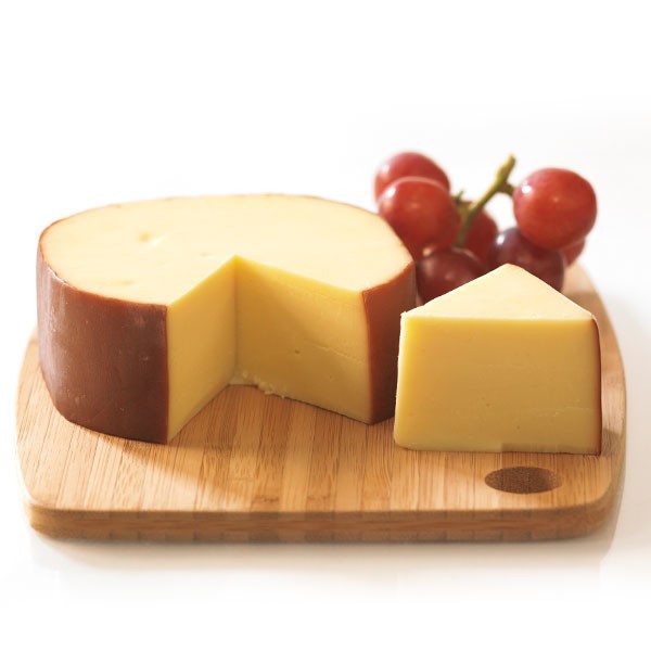 Gouda with Red Grapes