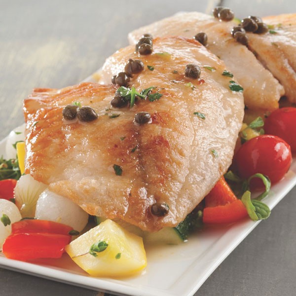 Tilapia Fillets with Capers