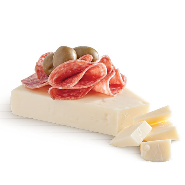 White Cheese with Salami