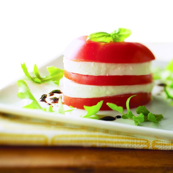 Tomato and Mozzarella Stack