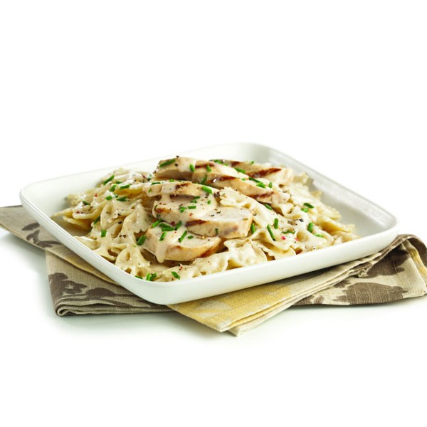 Chicken Alfredo with Bowtie Pasta